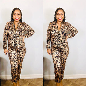 The “Lady Leopard” Jumpsuit