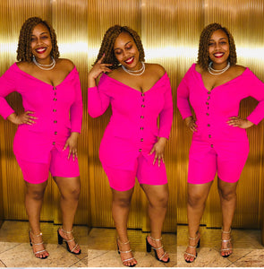 The “Pretty in Pink” 2 pc set(SALE)