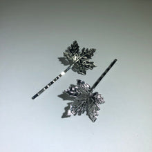 Load image into Gallery viewer, SILVER LEAF HAIR PIN(2PACK)